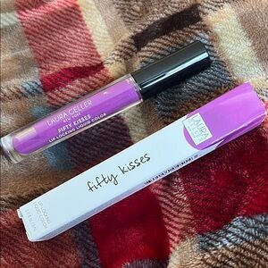 Laura Geller Fifty Kisses Lip Locking Liquid Color - orchid love